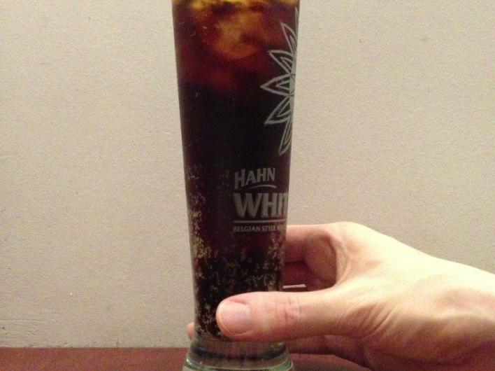 Just received my largest drink yet.